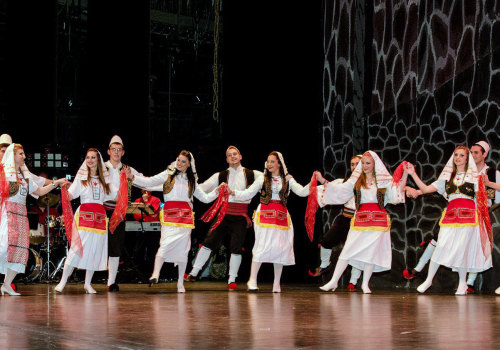 Folk Dances in Albanian Market and Culture